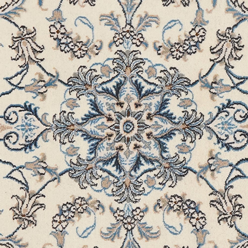 Nain 12La — Hand-knotted, 90x139 cm, Beige, 100% Virgin Wool | View 4