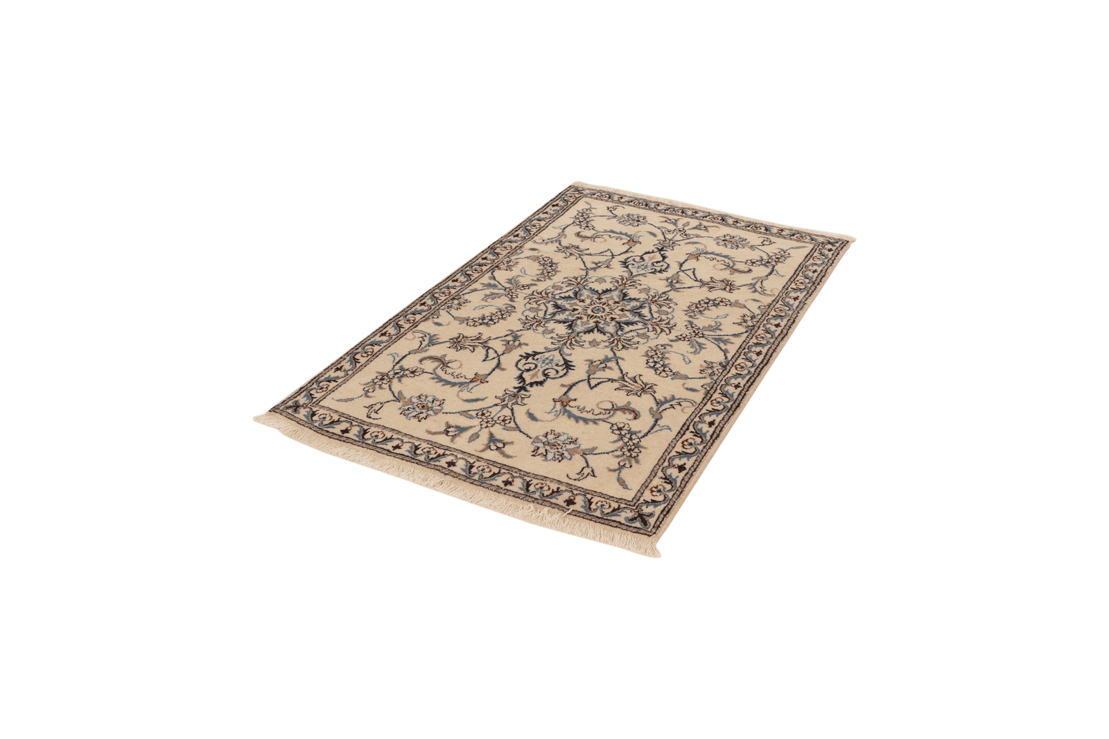 Nain 12La — Hand-knotted, 89x139 cm, Beige, 100% Virgin Wool | View 5