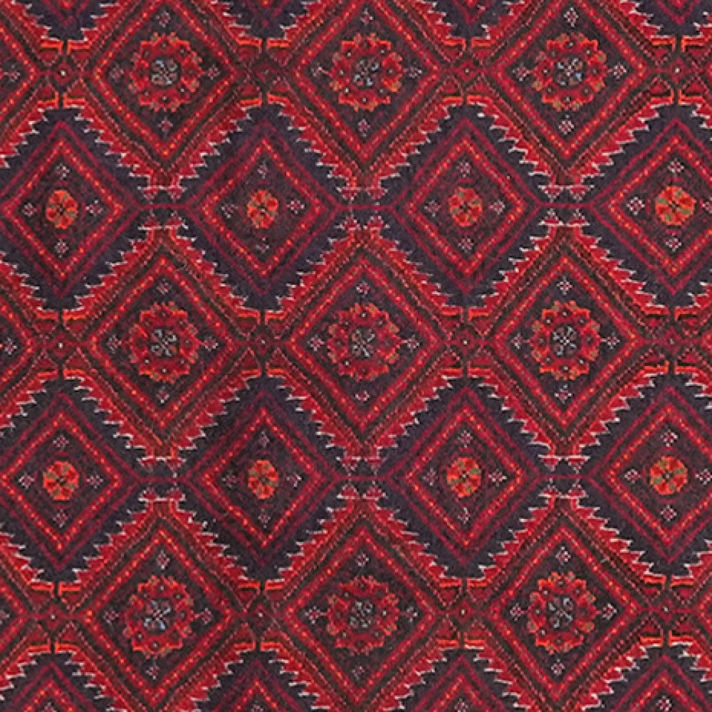 Belutch — Hand-knotted, 90x162 cm, Blue, 100% Virgin Wool | View 4
