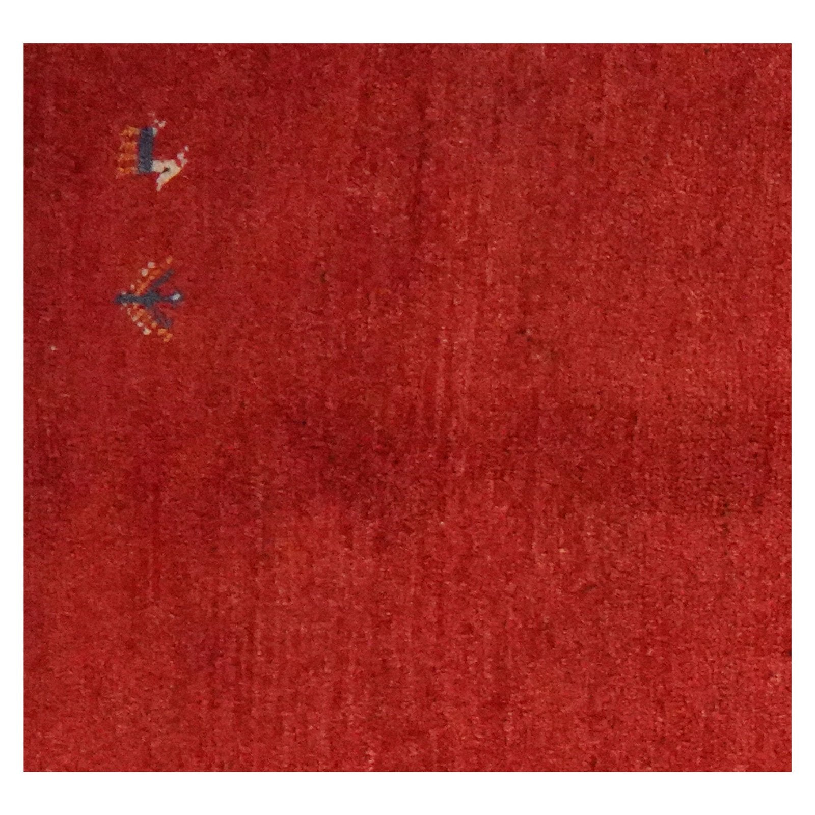 Gabbeh — Hand-knotted, 154x220 cm, Red, 100% Virgin Wool | View 4