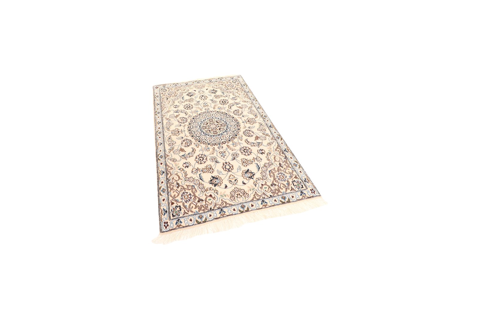 Nain 9La — Hand-knotted, 88x138 cm, Beige, 100% Virgin Wool | View 5