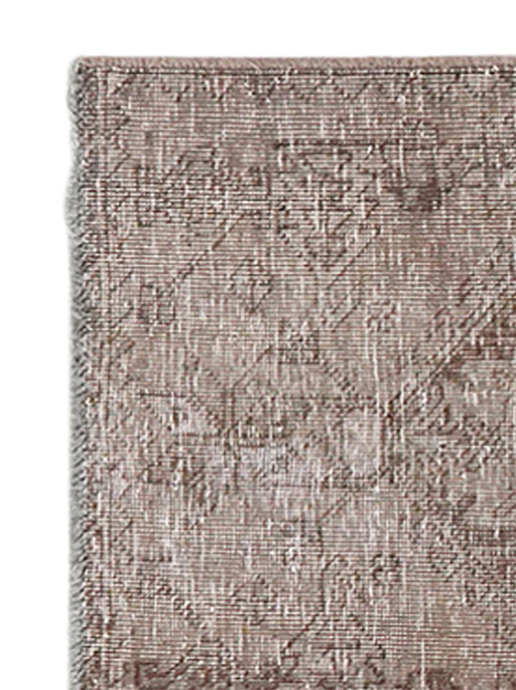 Vintage — Hand-knotted, 67x209 cm, Grey, 100% Virgin Wool | View 3
