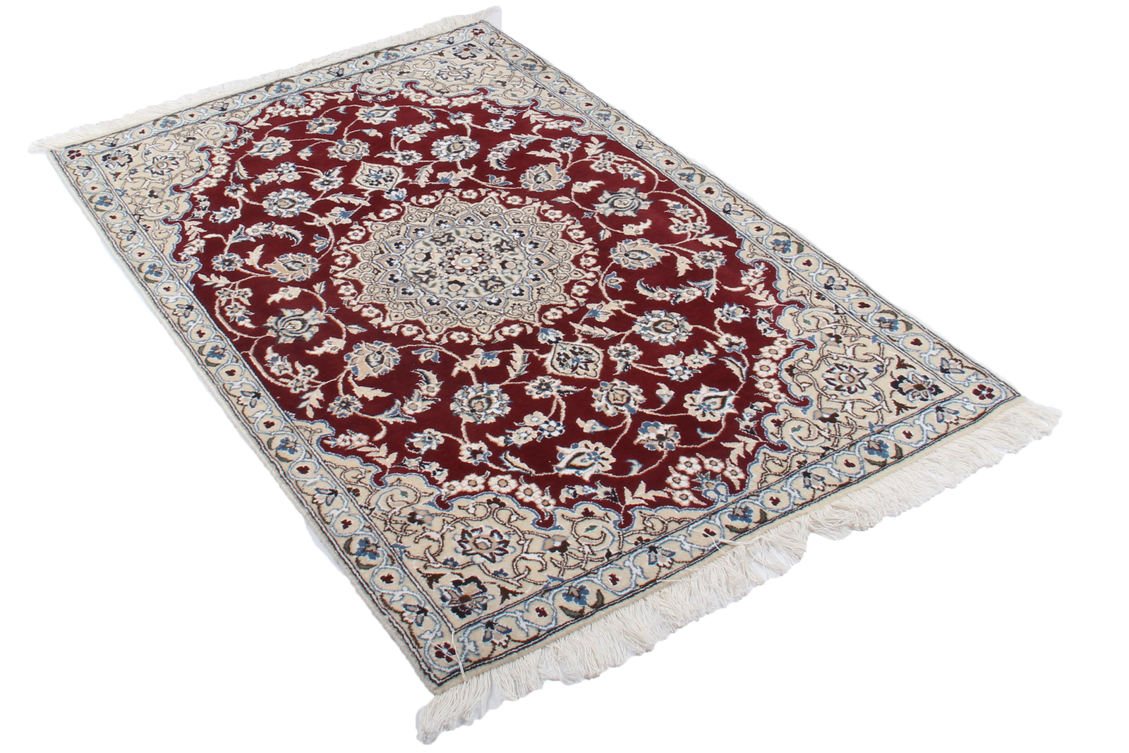 Nain 9La — Handgefertigt, 137x90 cm, Beige, 100% Virgin Wool | View 6