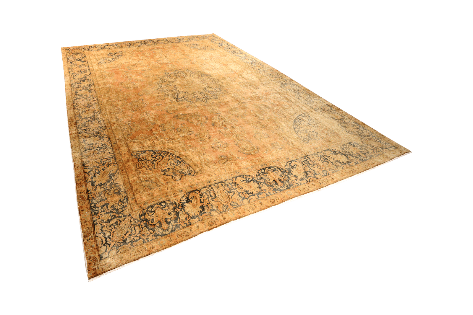 Vintage — Hand-knotted, 289x395 cm, Yellow, 100% Virgin Wool | View 5
