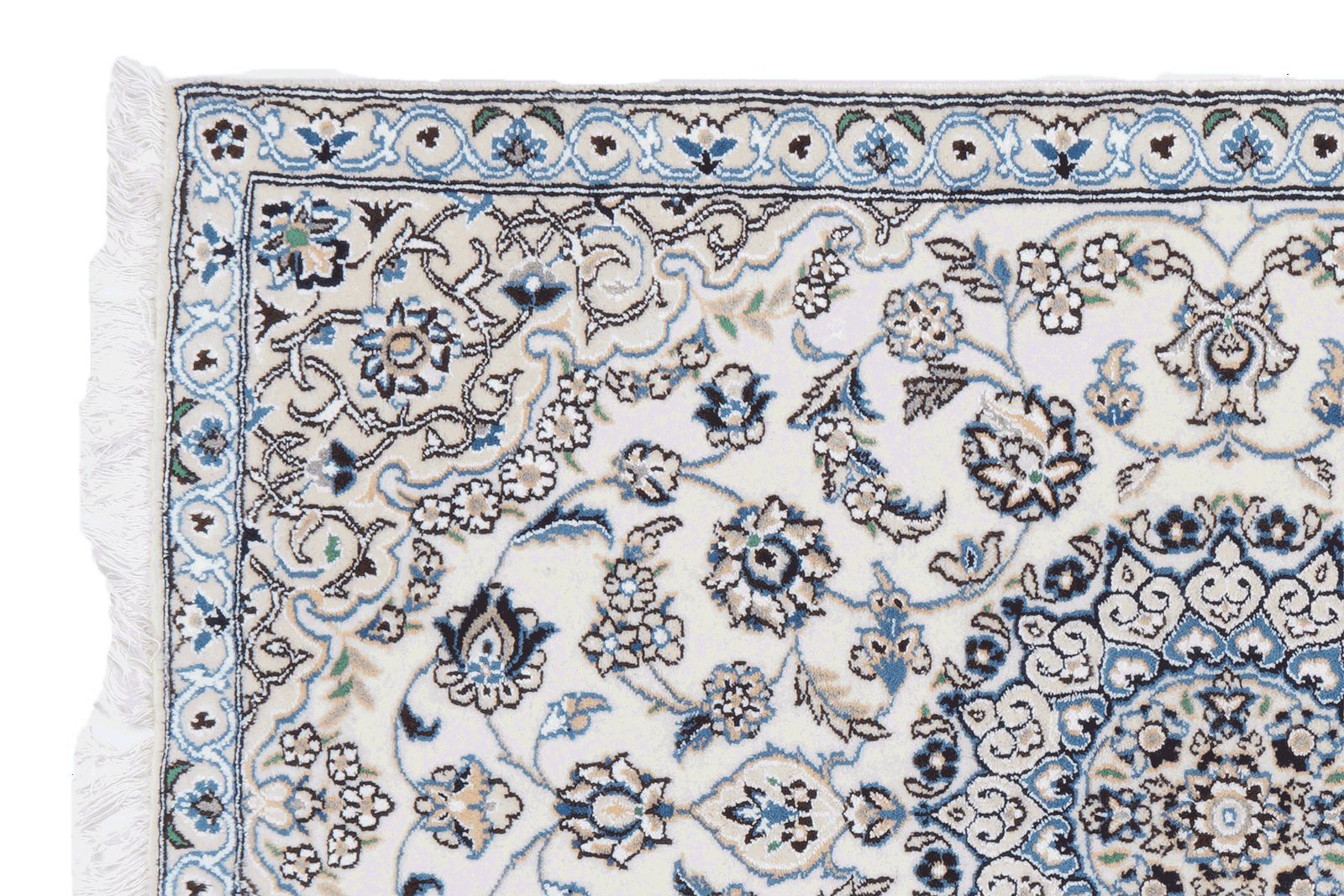 Nain 9La — Handgefertigt, 136x89 cm, Beige, 100% Virgin Wool | View 4