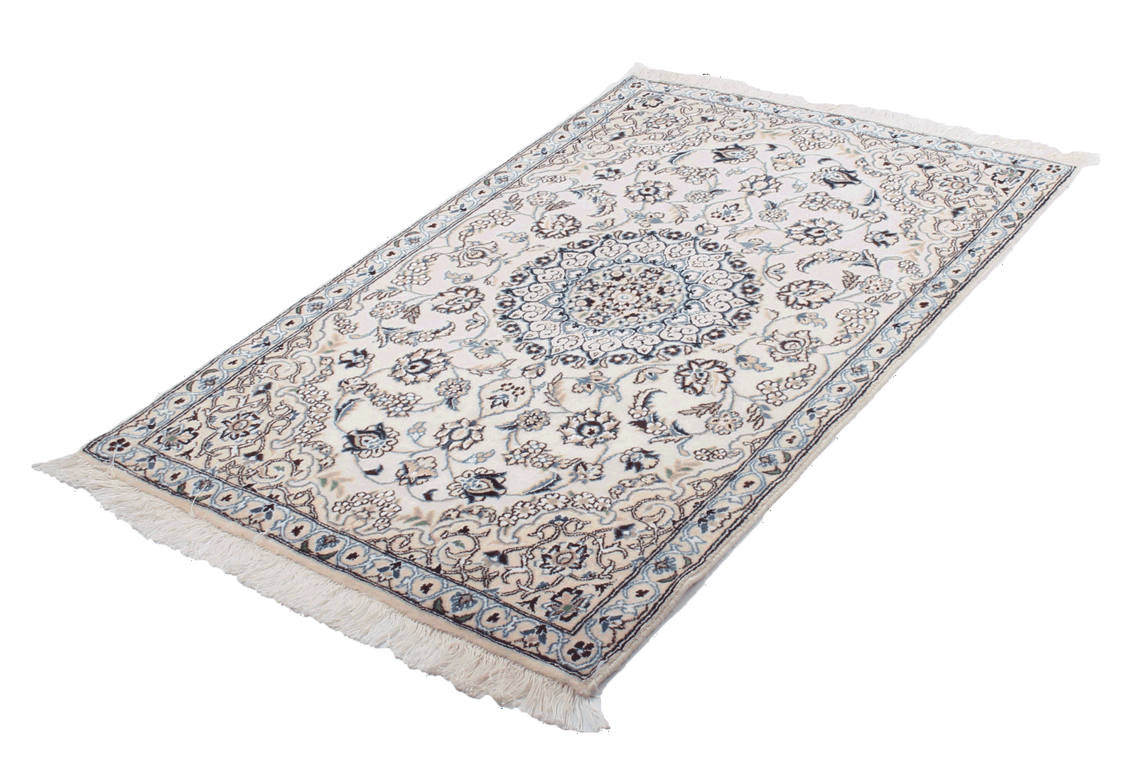 Nain 9La — Handgefertigt, 136x89 cm, Beige, 100% Virgin Wool | View 5