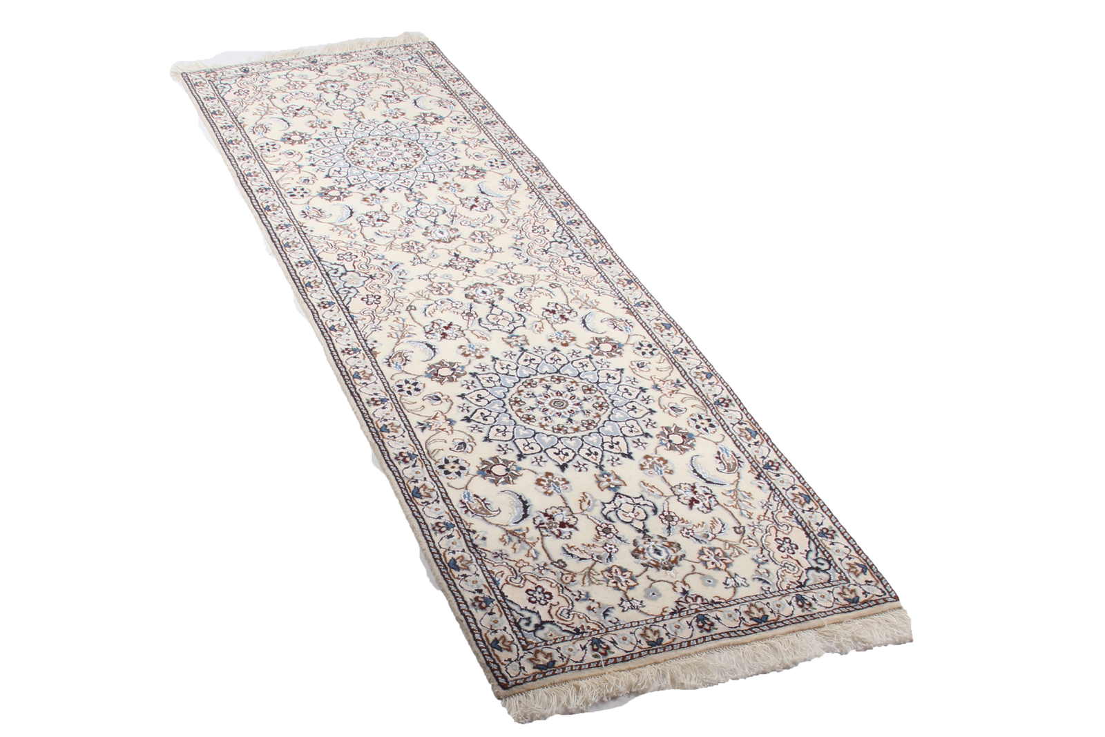 Nain 9La — Handgefertigt, 206x61 cm, Beige, 100% Virgin Wool | View 9