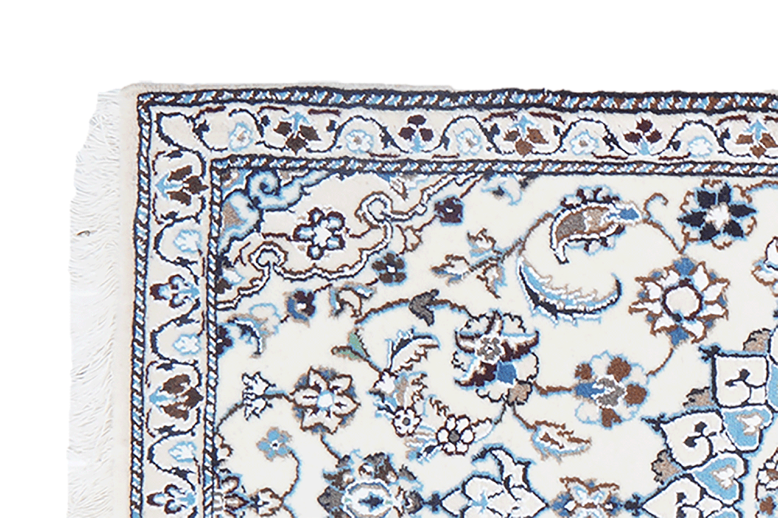 Nain 9La — Hand-knotted, 60x199 cm, Beige, 100% Virgin Wool | View 3