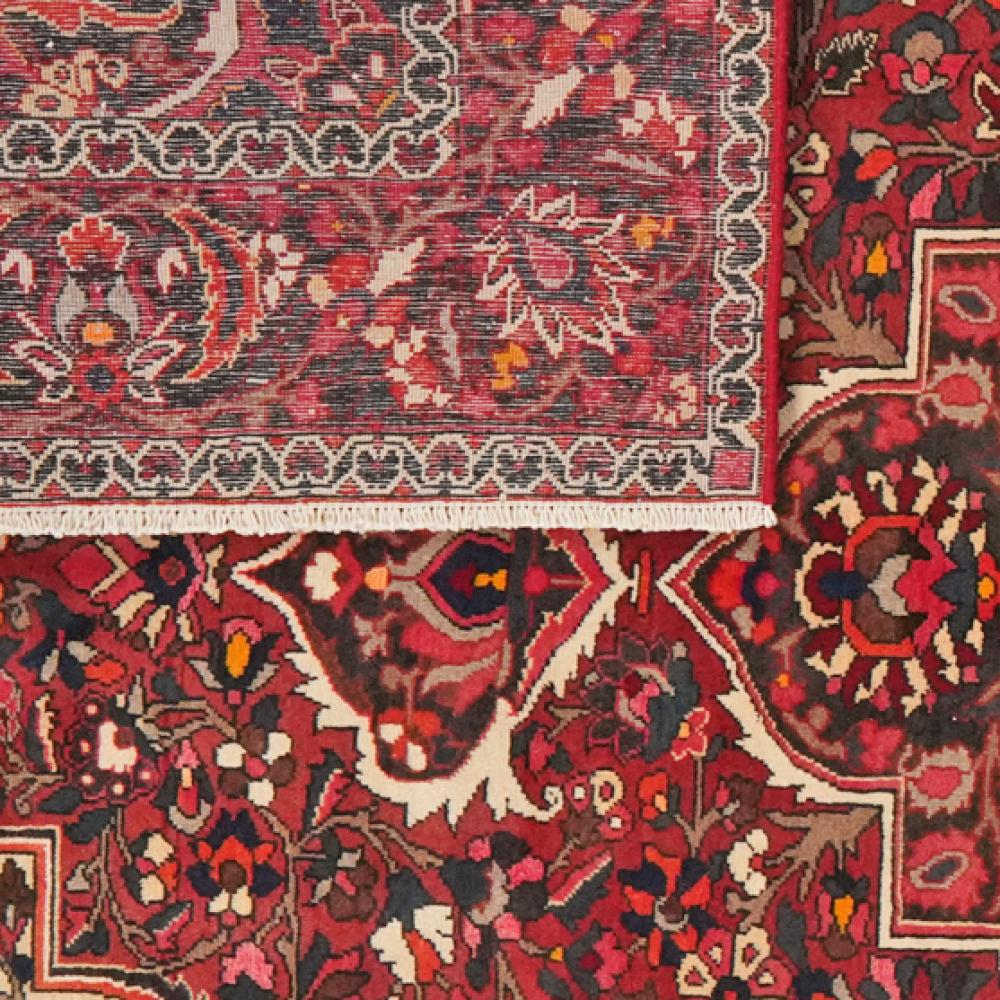 Bakhtiar — Hand-knotted, 202x297 cm, Red, 100% Virgin Wool | View 6