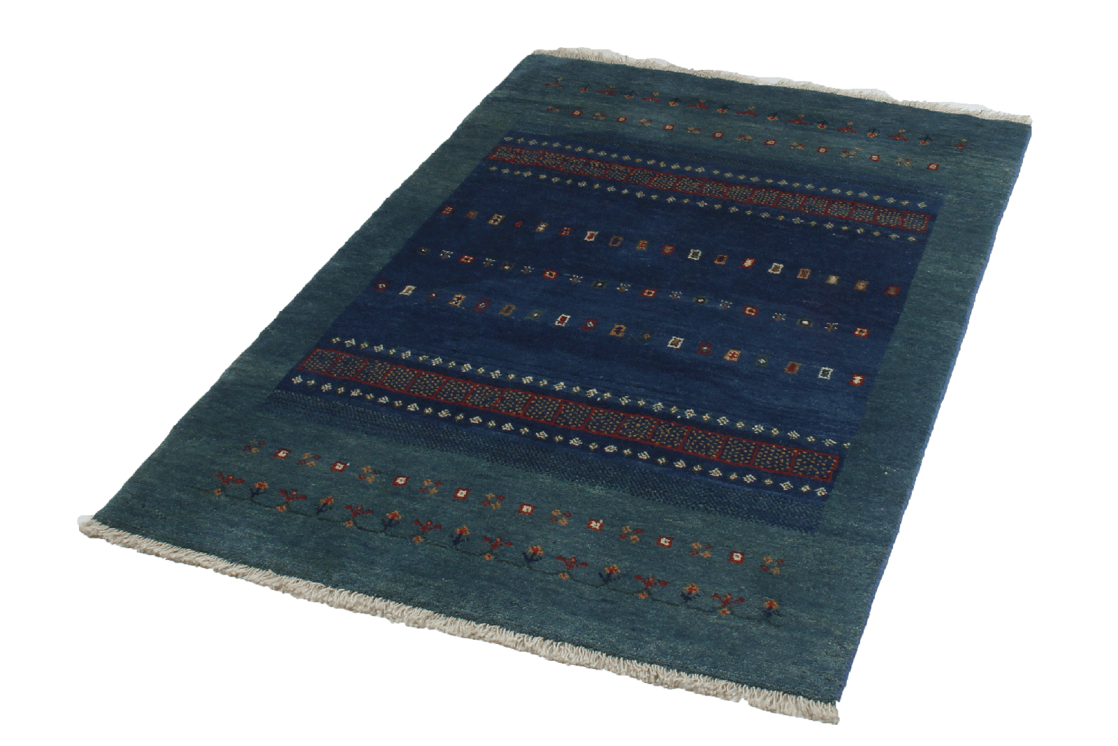 Gabbeh Sonnat — Hand-knotted, 107x151 cm, Multicolor, 100% Virgin Wool | View 4