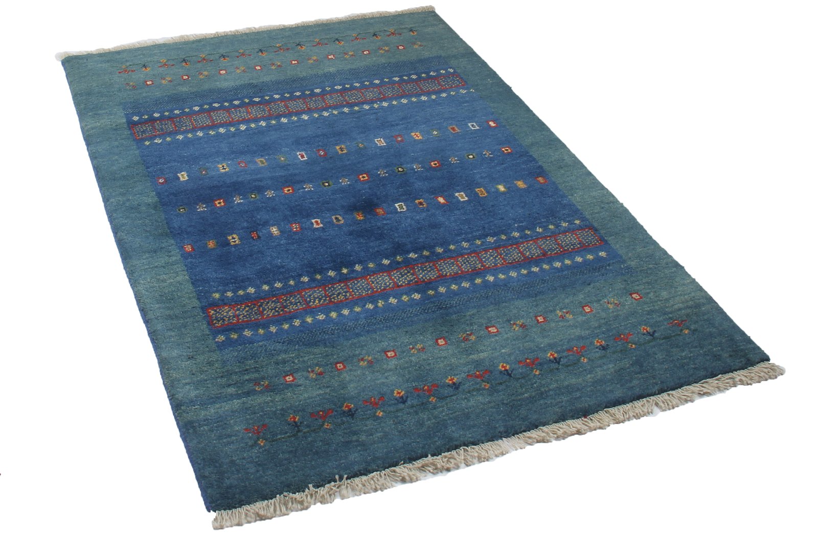 Gabbeh Sonnat — Hand-knotted, 107x151 cm, Multicolor, 100% Virgin Wool | View 5