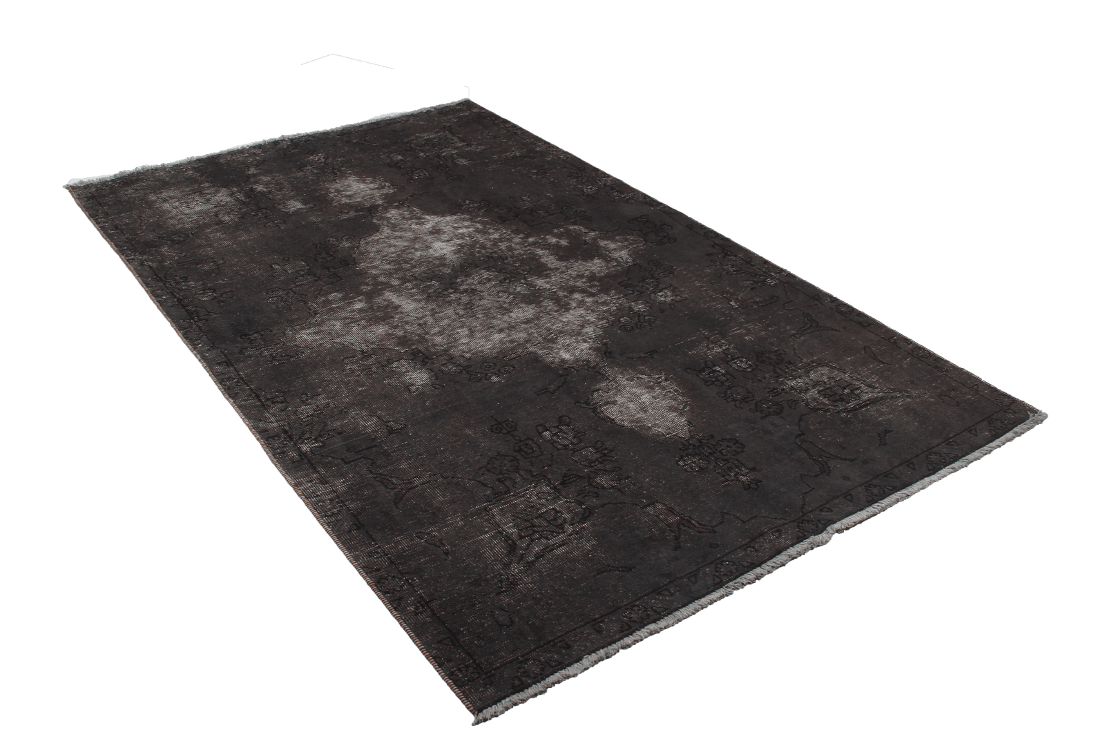 Vintage — Hand-knotted, 153x248 cm, Grey, 100% Virgin Wool | View 7