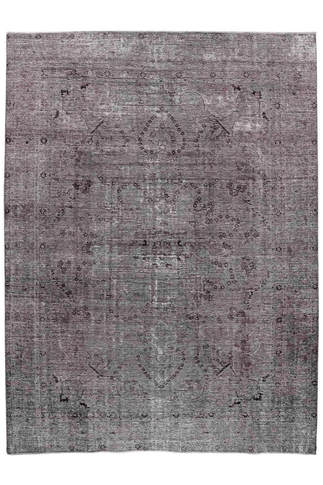 Vintage — Hand-knotted, 240x325 cm, Grey, 100% Virgin Wool | Main view