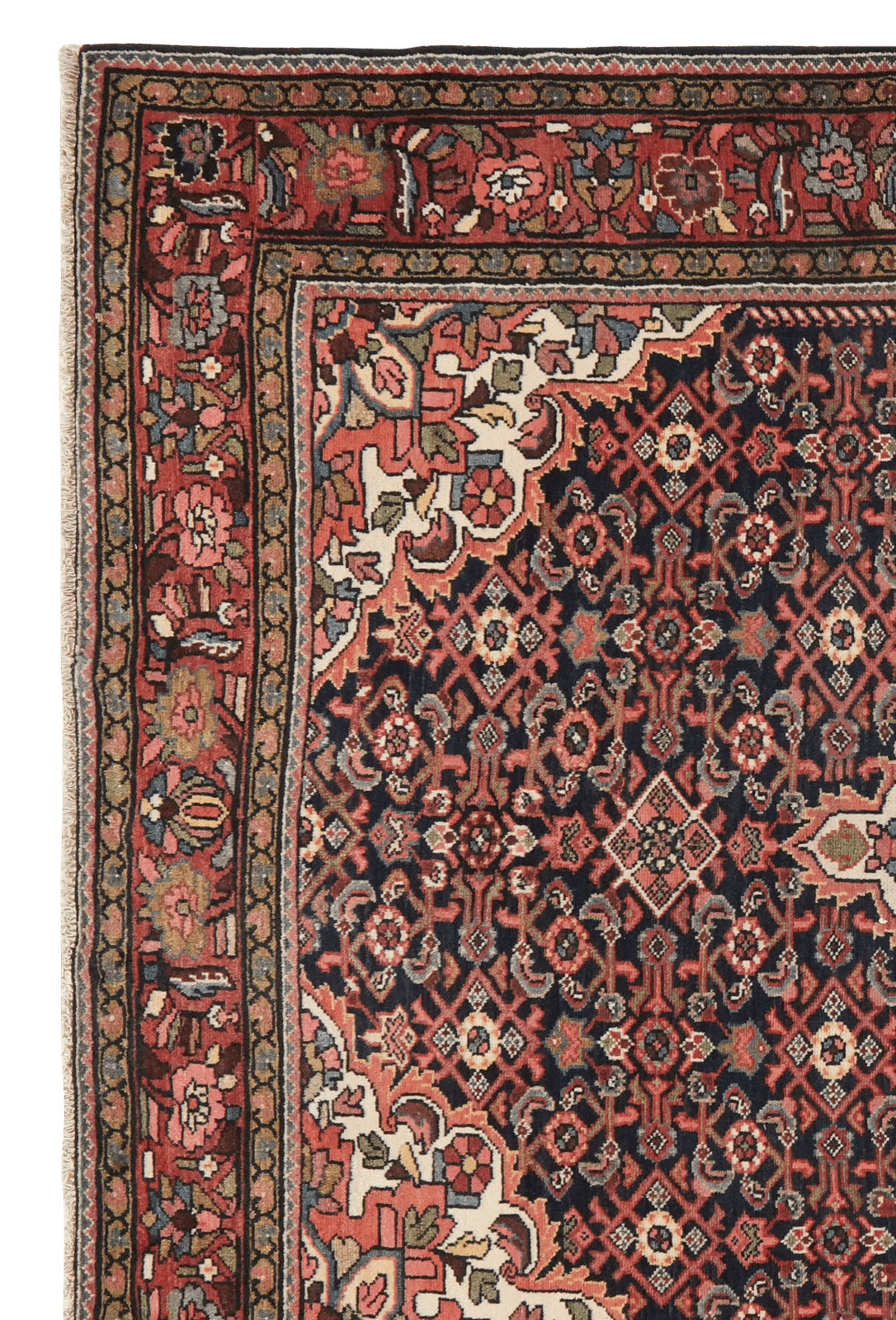 Koutabad — Hand-knotted, 153x212 cm, Blue, 100% Virgin Wool | View 3