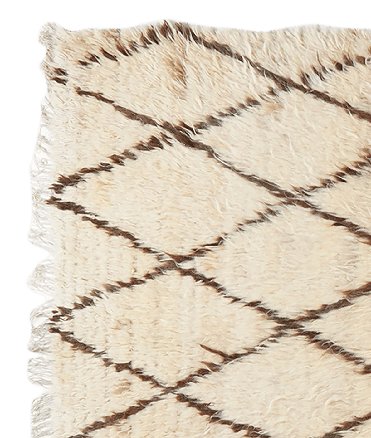 Gabbeh — Hand-knotted, 144x200 cm, Beige, 100% Virgin Wool | View 3