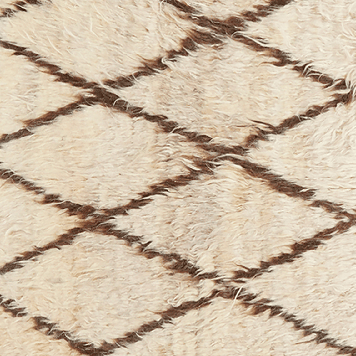 Gabbeh — Hand-knotted, 144x200 cm, Beige, 100% Virgin Wool | View 4