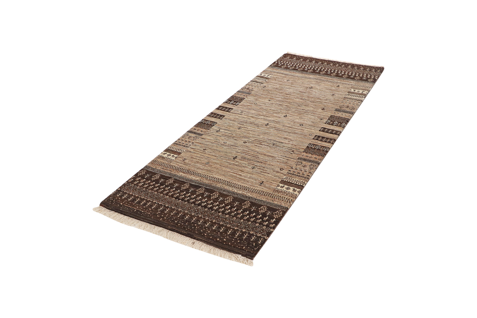 Rizbaf — Handgefertigt, 244x89 cm, Bunt, 100% Virgin Wool | View 6