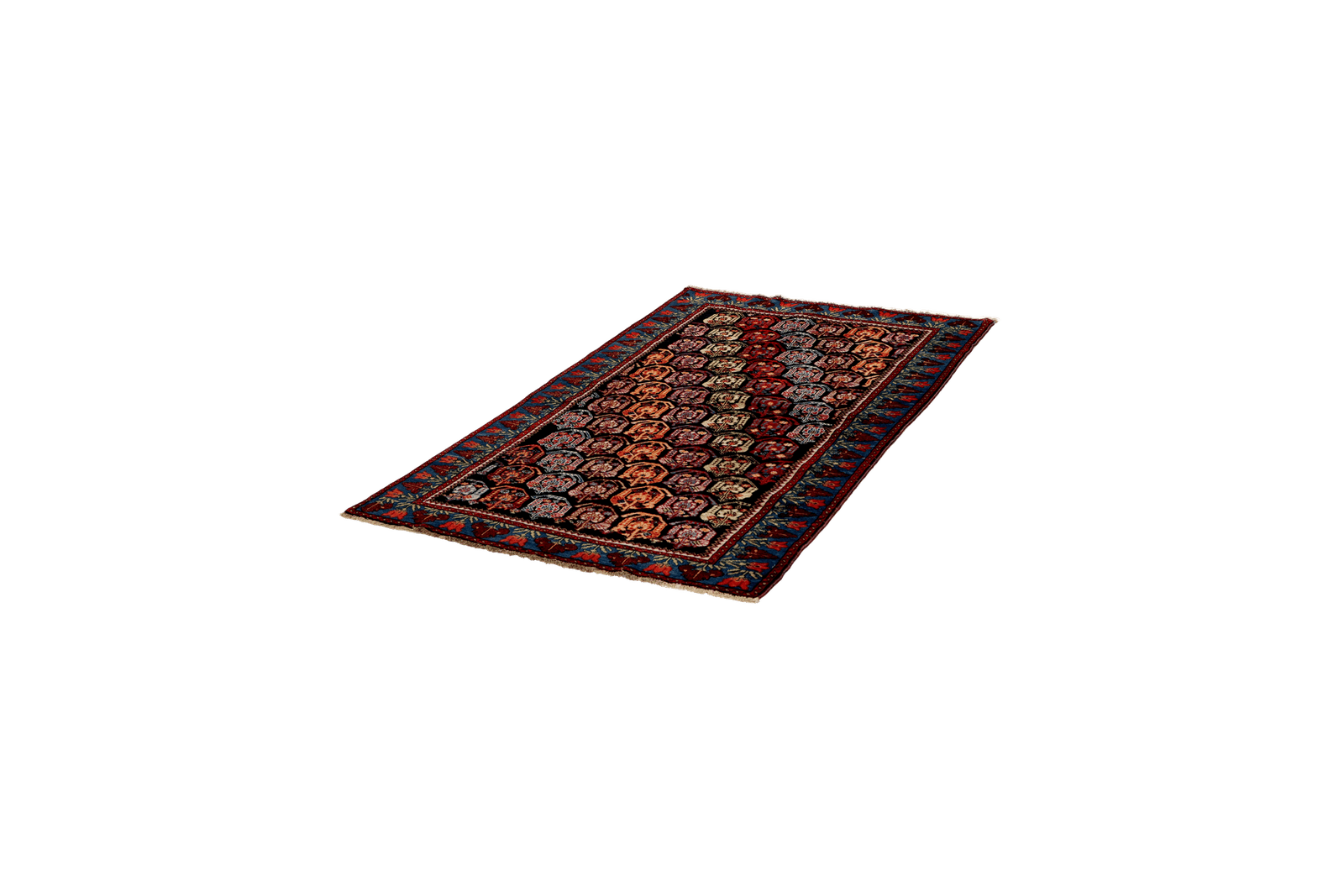 Henegoun — Hand-knotted, 98x157 cm, Black, 100% Virgin Wool | View 5