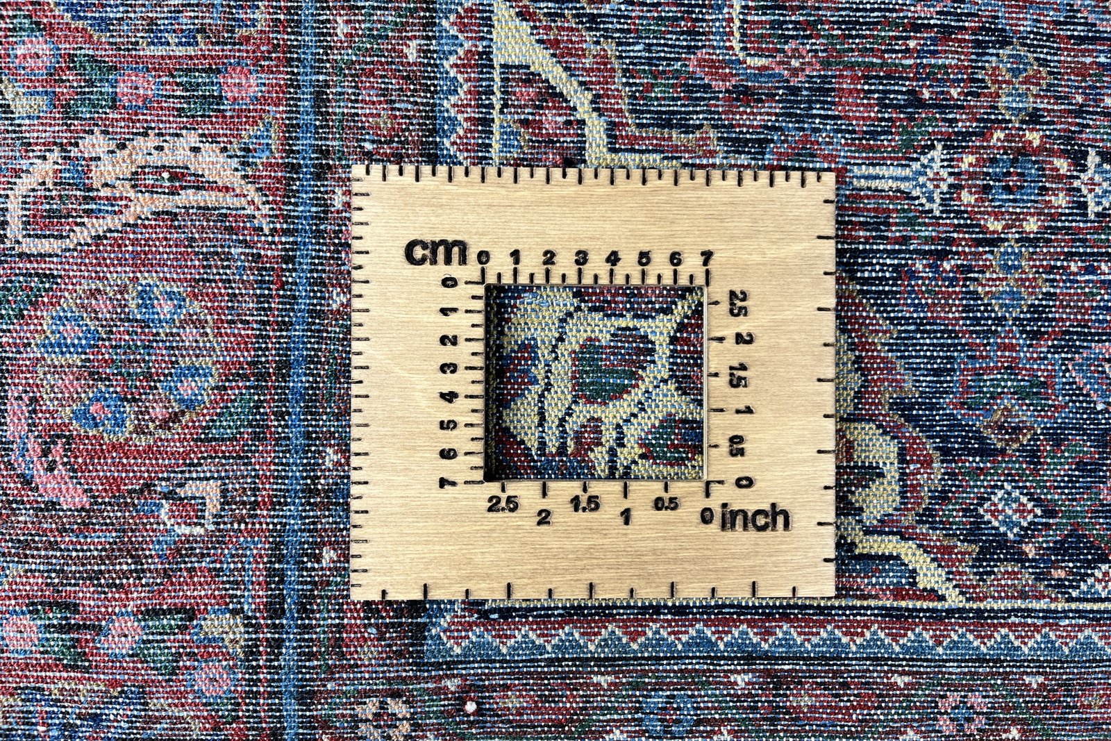 Koutabad — Hand-knotted, 140x202 cm, Blue, 100% Virgin Wool | View 11