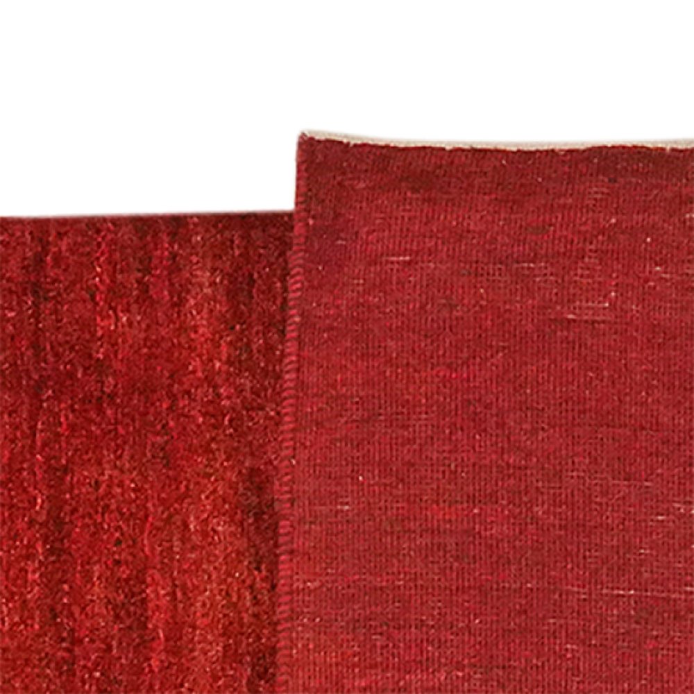 Rizbaf — Hand-knotted, 120x201 cm, Red, 100% Virgin Wool | View 6