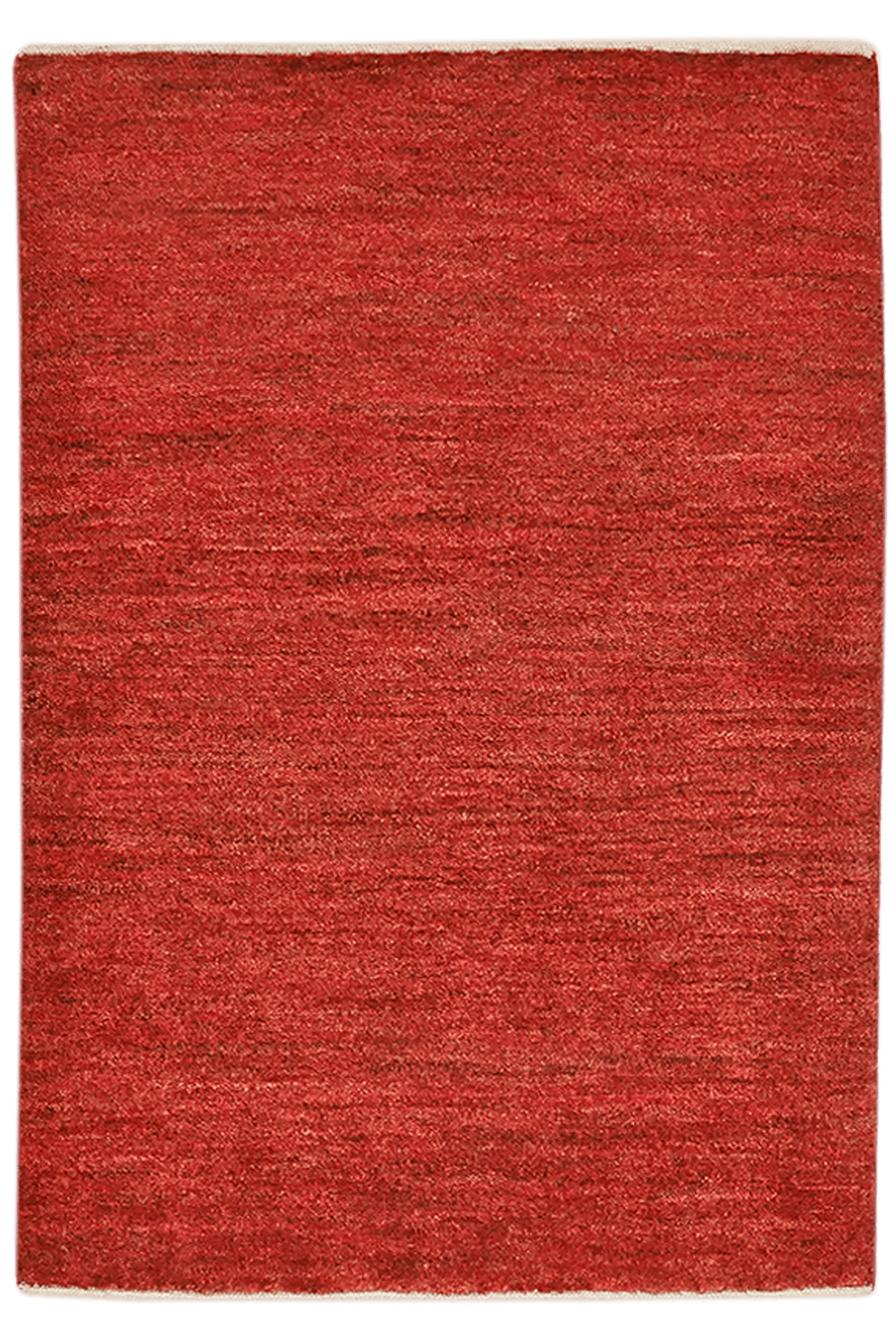 Rizbaf — Hand-knotted, 61x88 cm, Red, 100% Virgin Wool | Main view