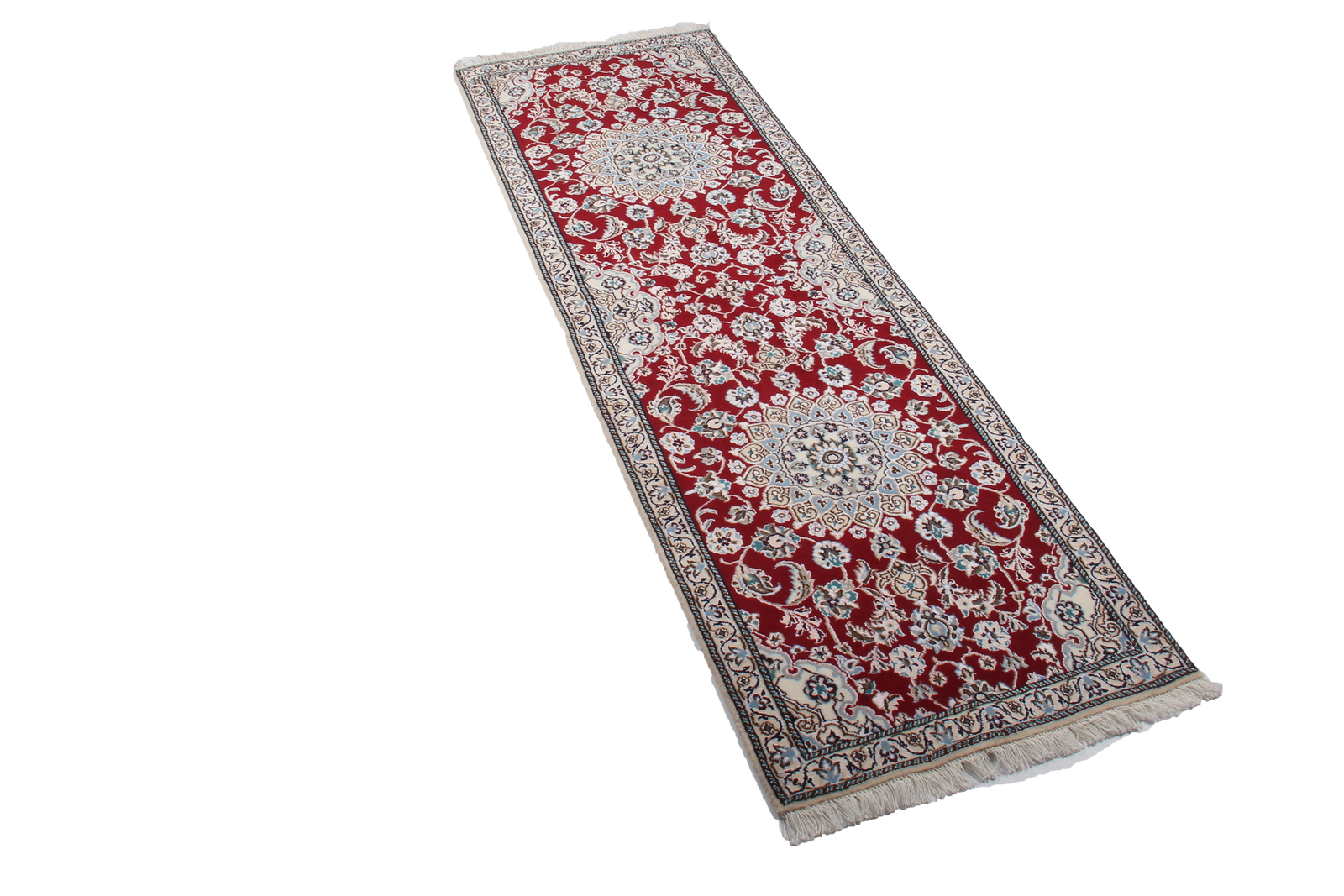 Nain 9La — Handgefertigt, 200x60 cm, Beige, 100% Virgin Wool | View 9