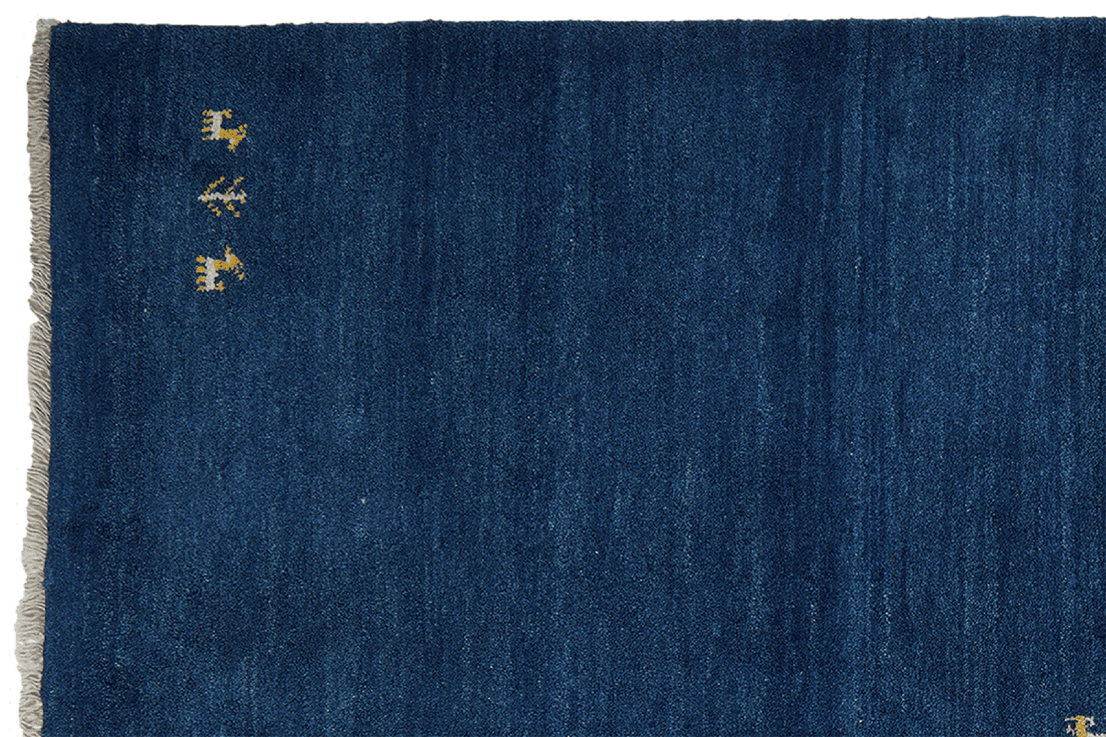 Gabbeh — Hand-knotted, 158x201 cm, Blue, 100% Virgin Wool | View 3