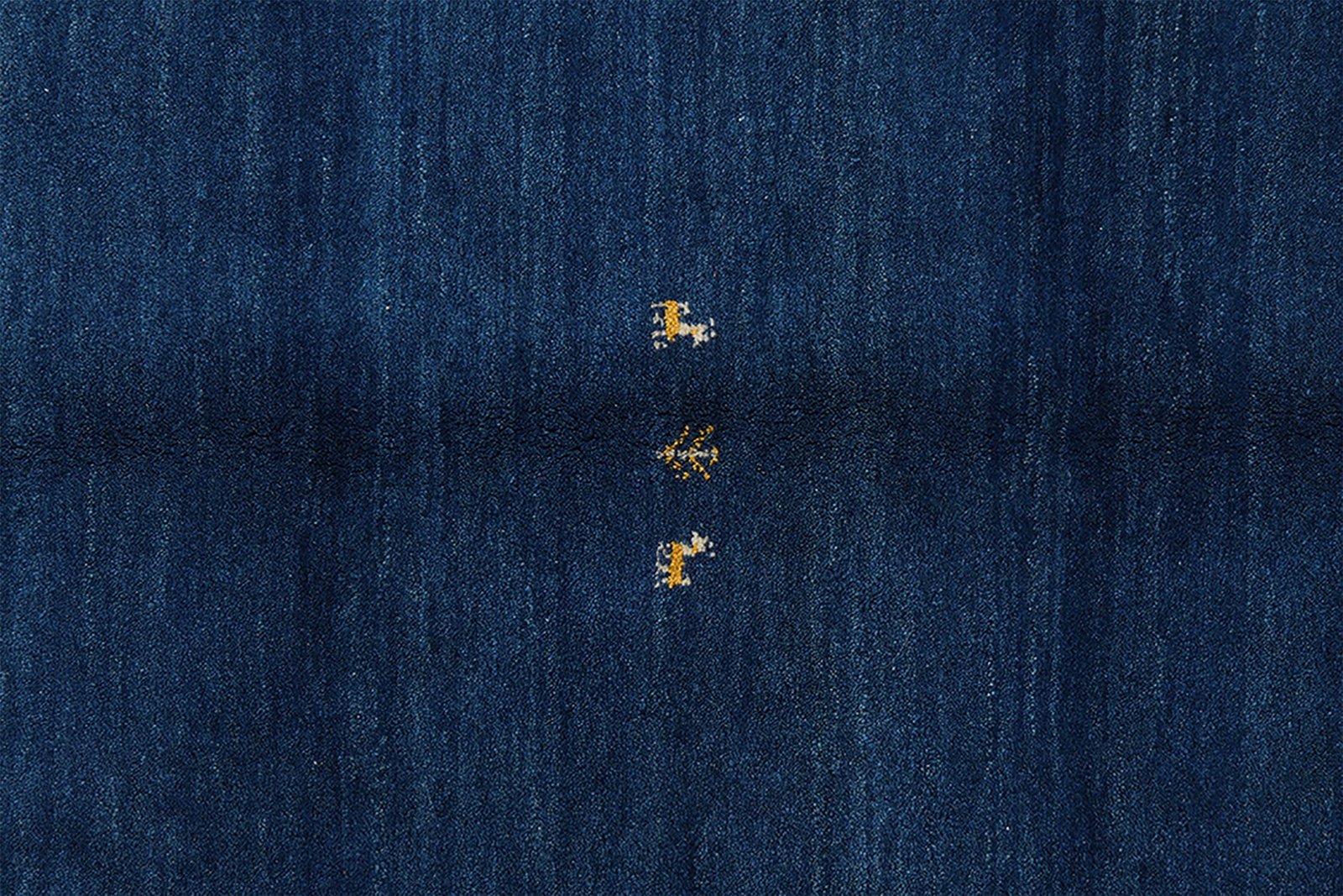 Gabbeh — Hand-knotted, 158x201 cm, Blue, 100% Virgin Wool | View 4