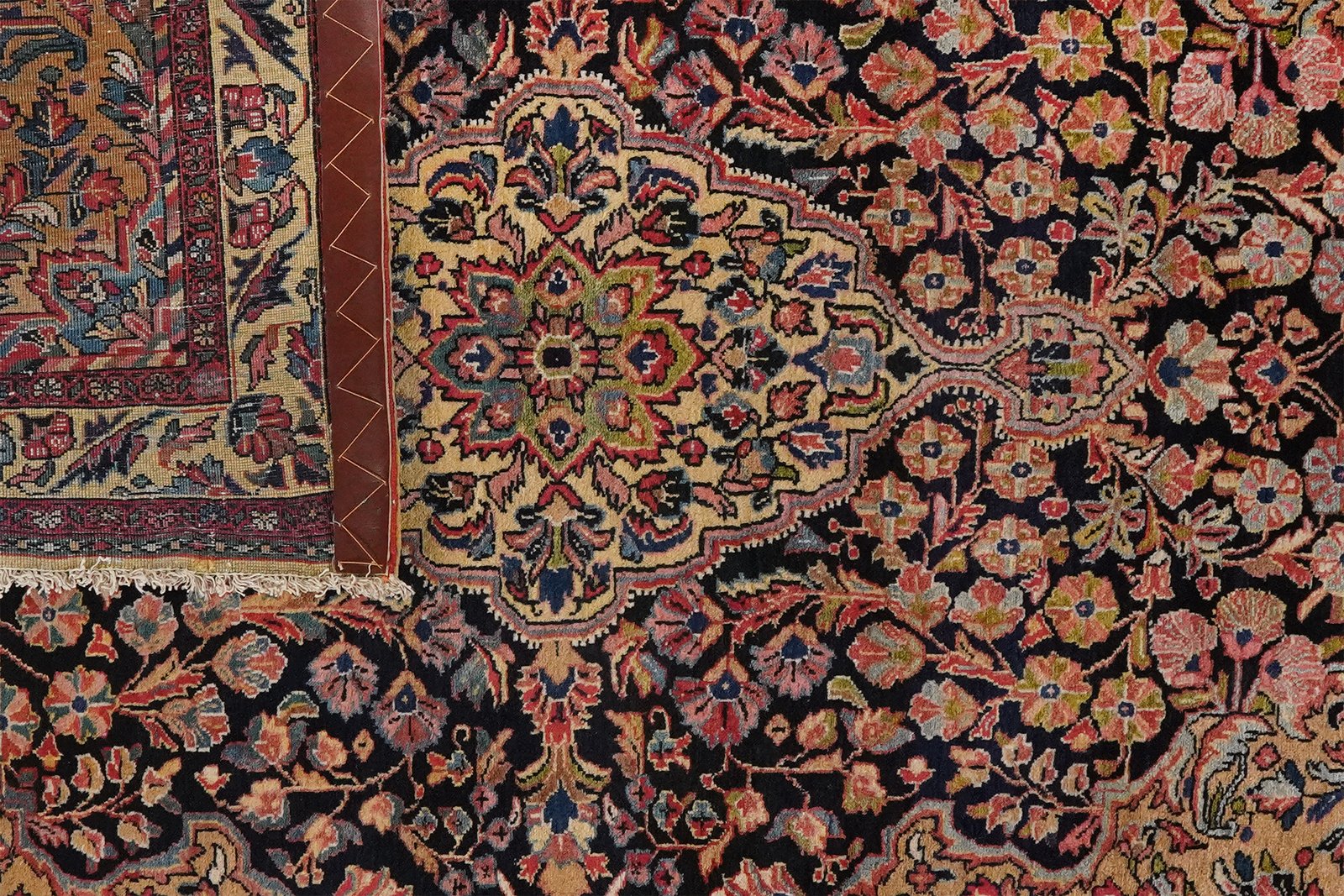 Djozan — Hand-knotted, 105x155 cm, Blue, 100% Virgin Wool | View 5