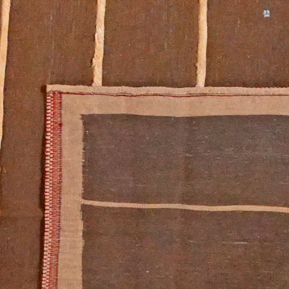Kelim Afshar — Handmade, 224x379 cm, Brown, 100% Virgin Wool | View 6