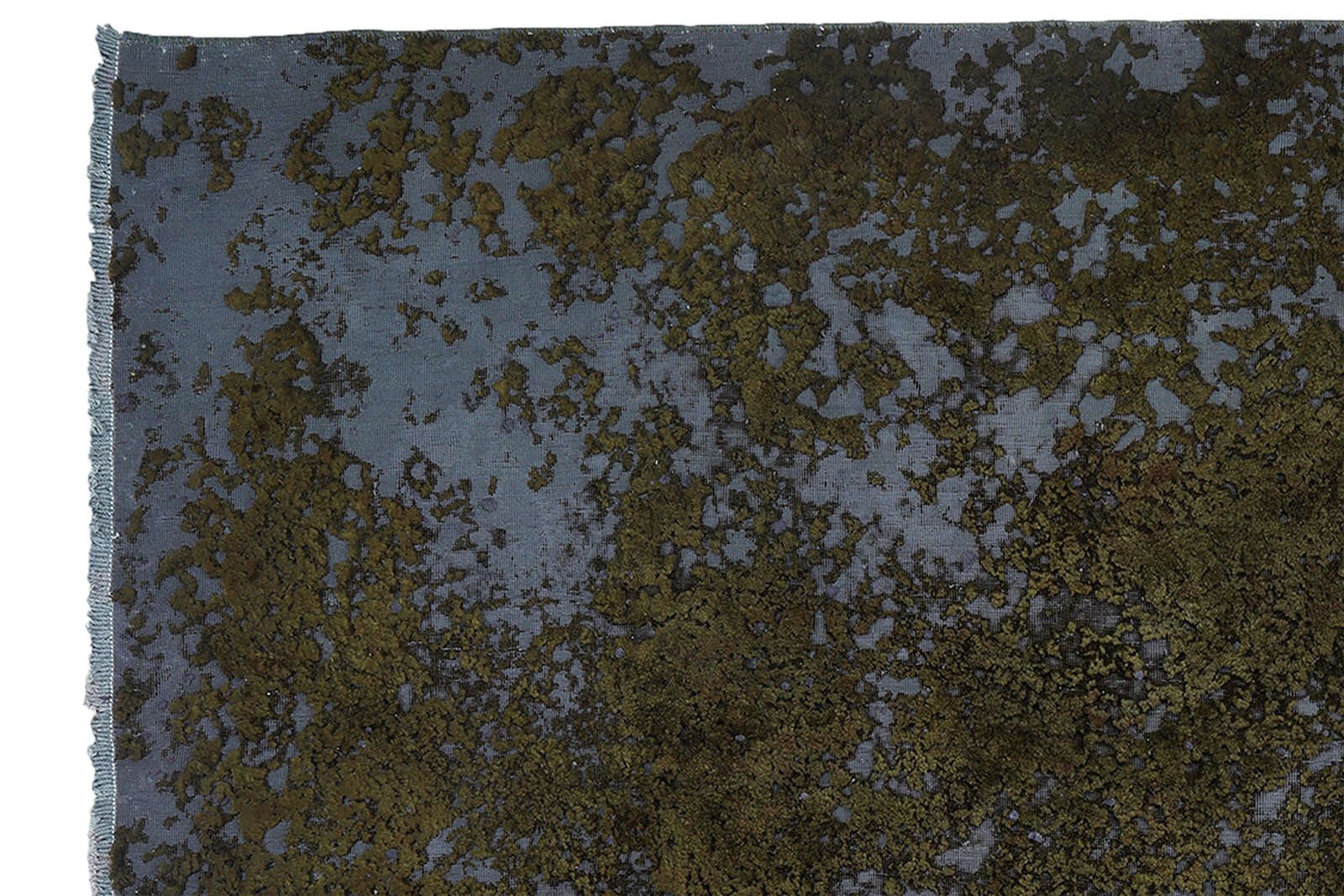 Vintage — Hand-knotted, 186x237 cm, Green, 100% Virgin Wool | View 3