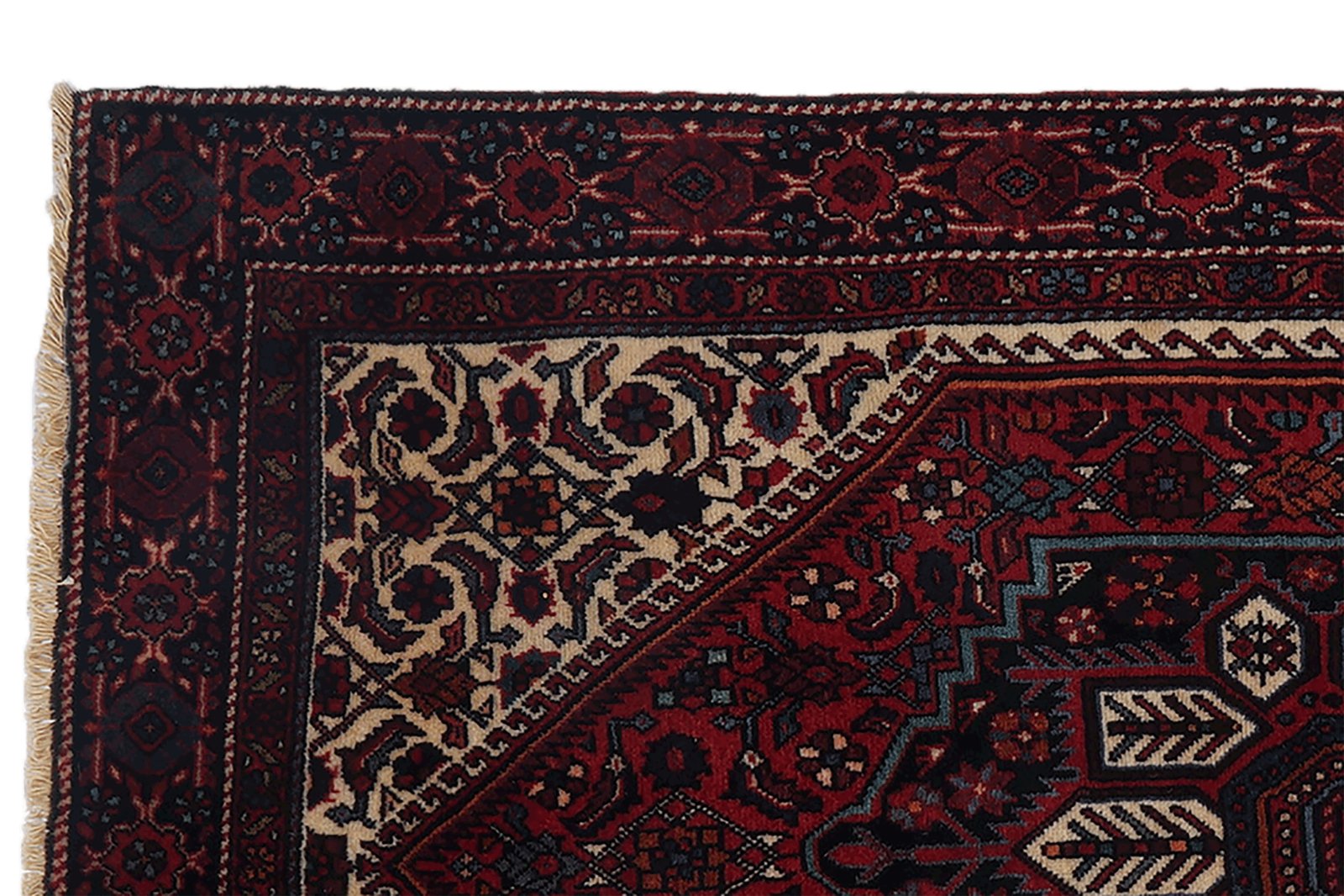 Goltuk — Hand-knotted, 95x163 cm, Red, 100% Virgin Wool | View 3