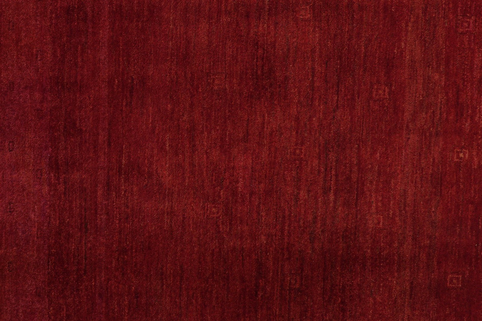 Rizbaf — Hand-knotted, 147x158 cm, Red, 100% Virgin Wool | View 7