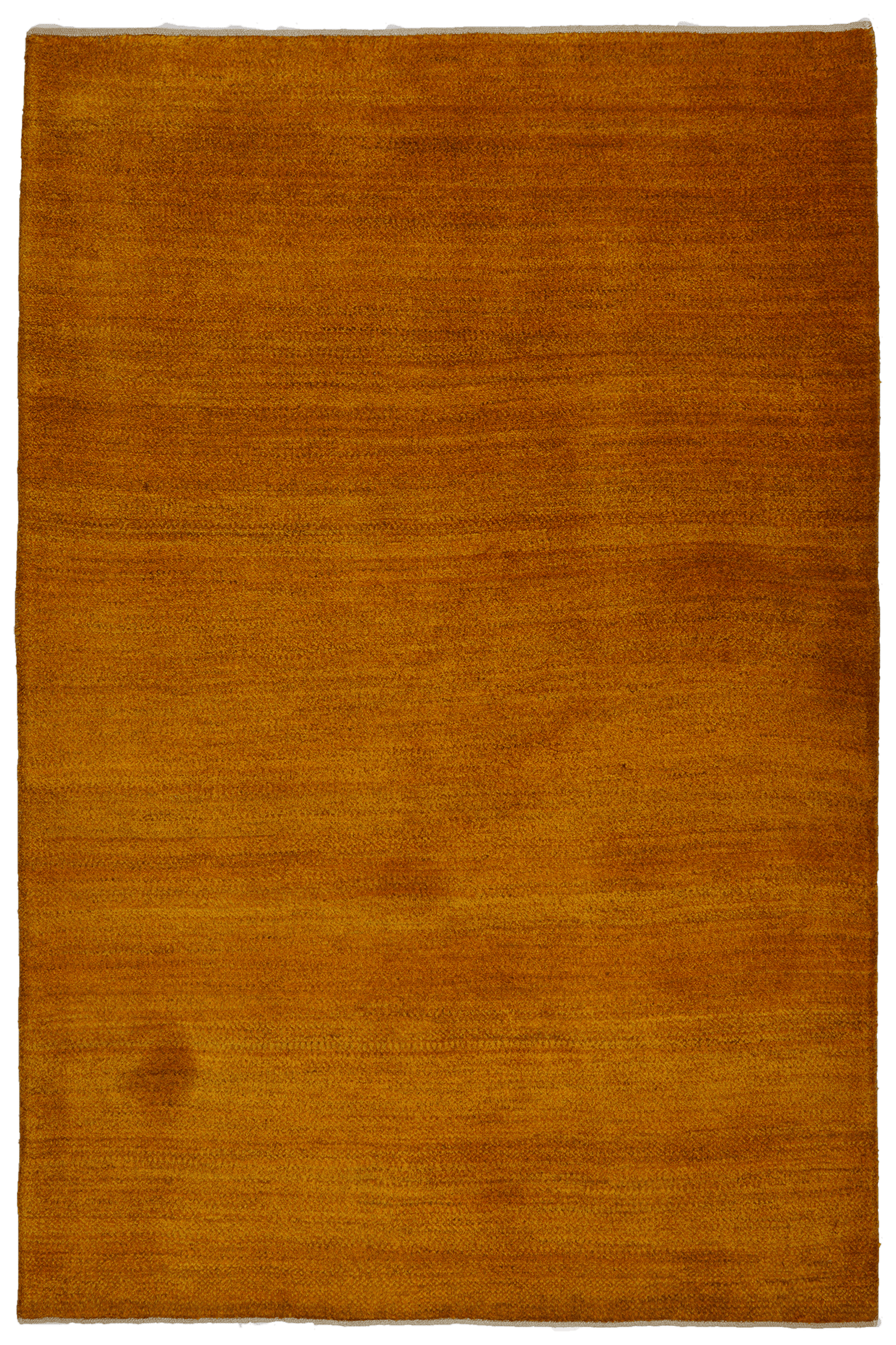 Gabbeh Sonnat — Hand-knotted, 114x172 cm, Yellow, 100% Virgin Wool | Main view