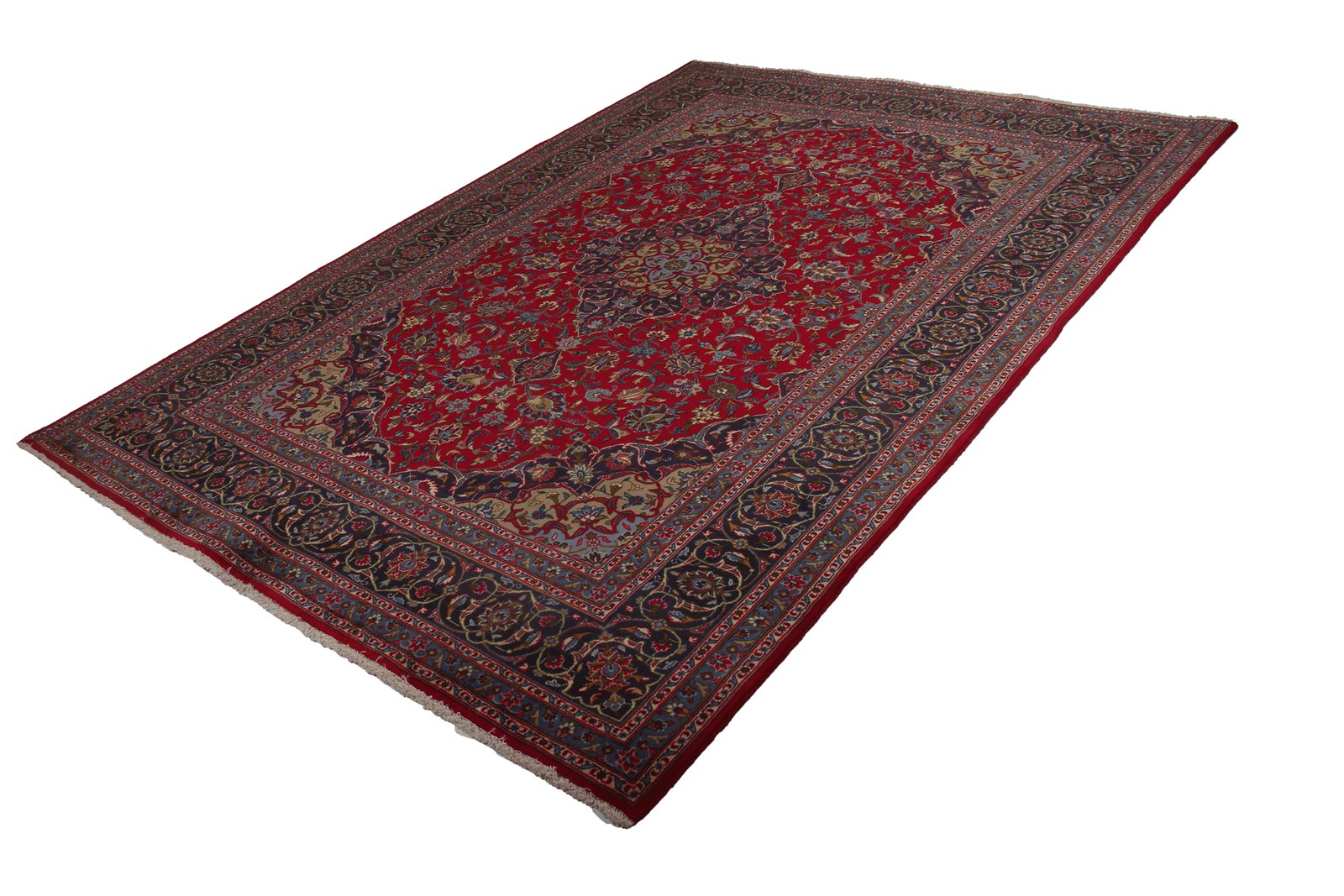 Kashmar — Hand-knotted, 200x289 cm, Red, 100% Virgin Wool | View 5