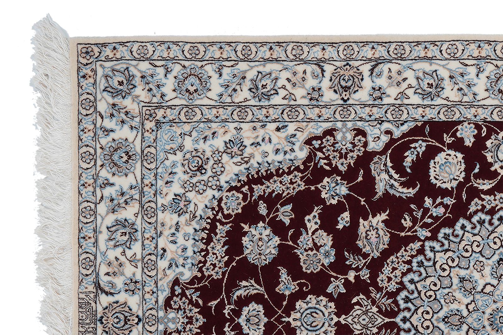 Nain 6La — Hand-knotted, 103x154 cm, Red, 100% Virgin Wool | View 3