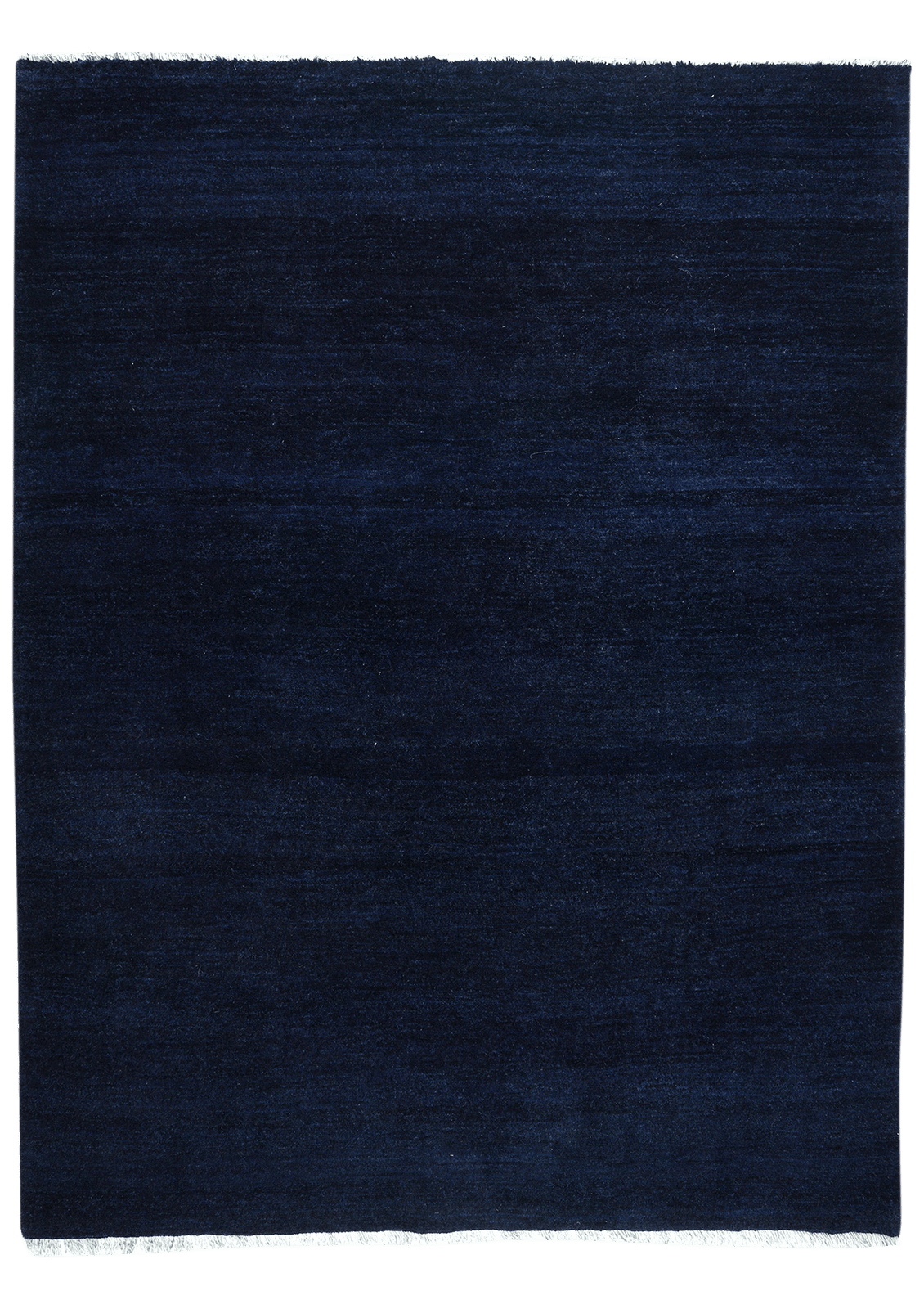 Gabbeh — Hand-knotted, 150x200 cm, Blue, 100% Virgin Wool | Main view