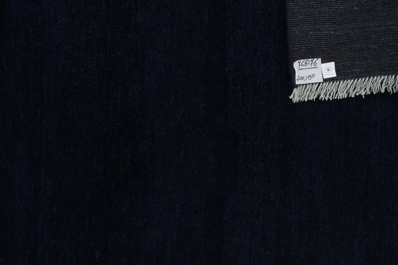 Gabbeh — Hand-knotted, 150x200 cm, Blue, 100% Virgin Wool | View 6
