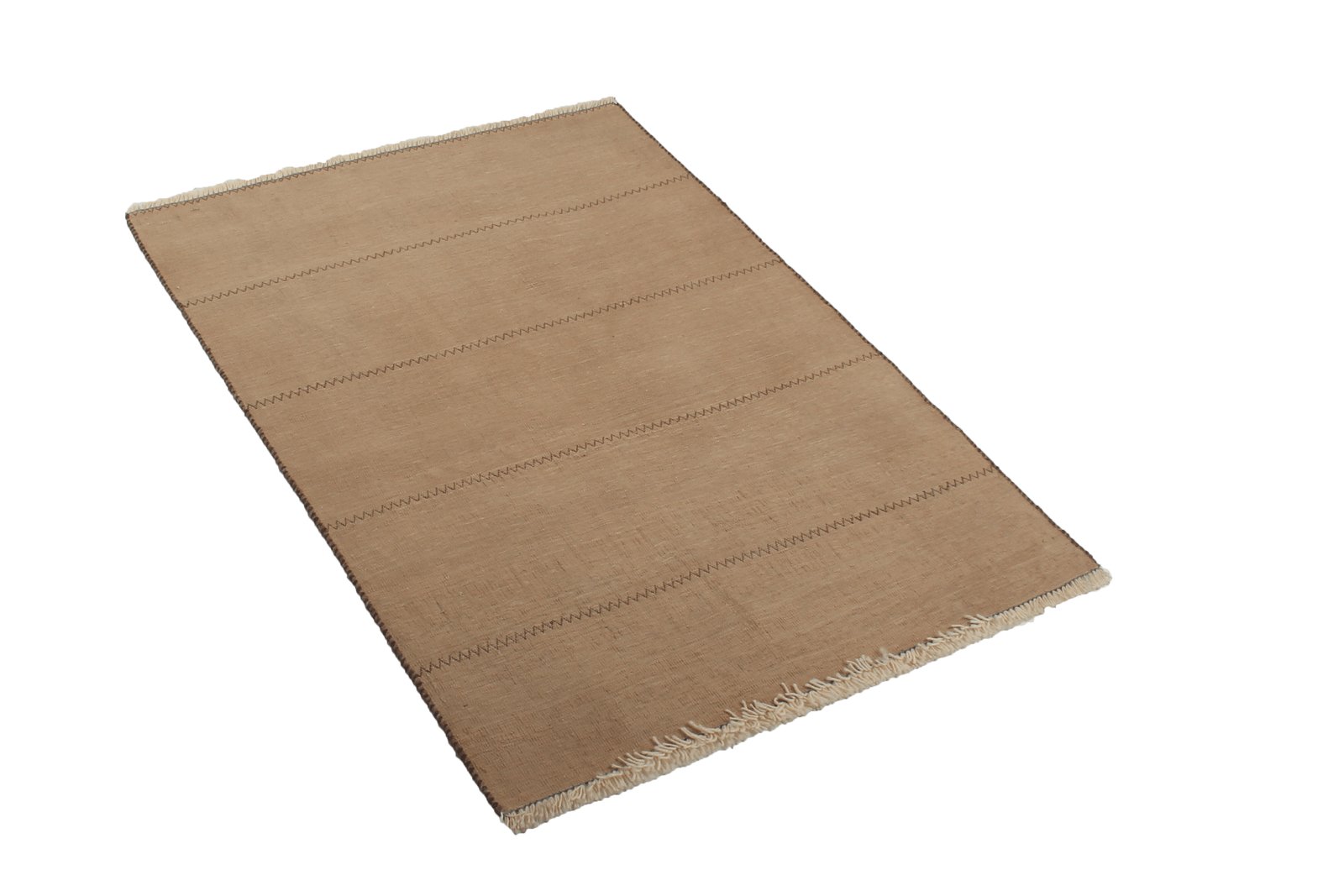 Kelim Afshar — Handmade, 75x104 cm, Grey, 100% Virgin Wool | View 4