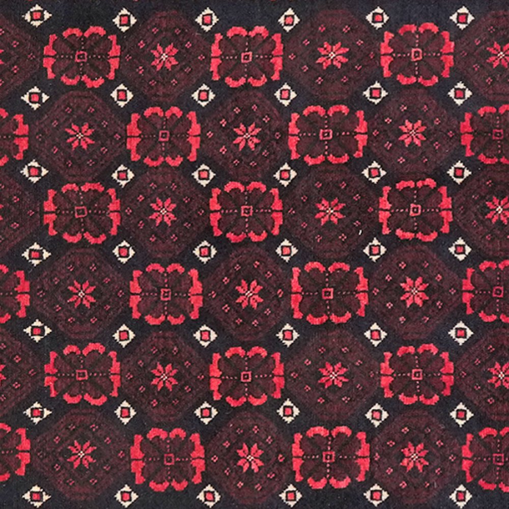 Belutch — Hand-knotted, 122x224 cm, Blue, 100% Virgin Wool | View 4