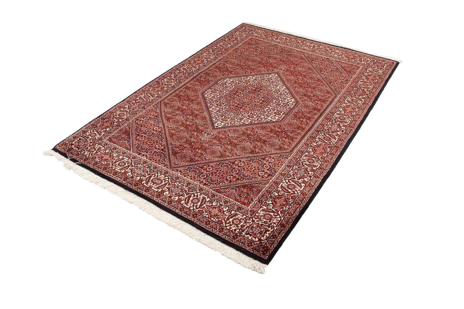 Bidjar Zandjan — Hand-knotted, 143x217 cm, Red, 100% Virgin Wool | View 4