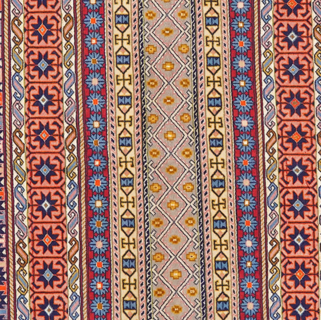 Kordibaf — Hand-knotted, 138x182 cm, Multicolor, 90% Schurwolle, 10% Seide | View 4