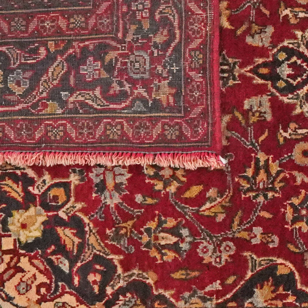Belutch — Hand-knotted, 102x182 cm, Red, 100% Virgin Wool | View 6
