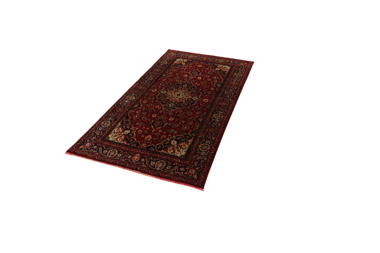 Belutch — Handgefertigt, 182x102 cm, Blau, 100% Virgin Wool | View 6