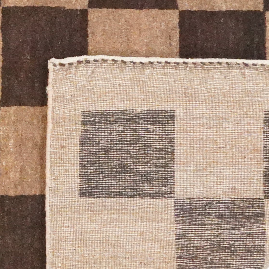 Rizbaf — Hand-knotted, 148x206 cm, Brown, 100% Virgin Wool | View 6
