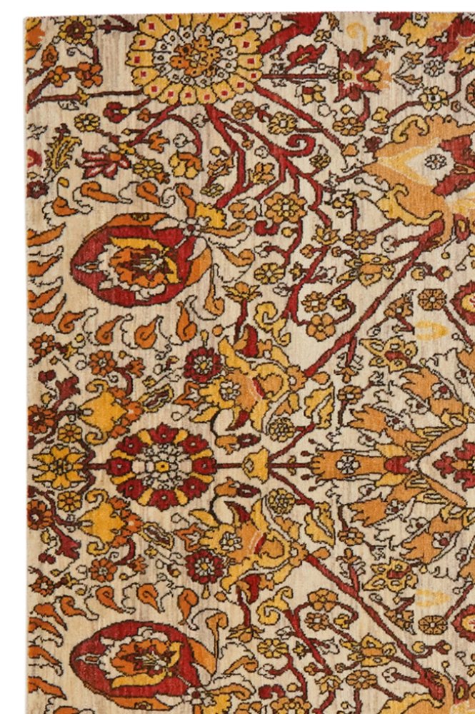 Rizbaf — Hand-knotted, 148x177 cm, Multicolor, 100% Virgin Wool | View 3