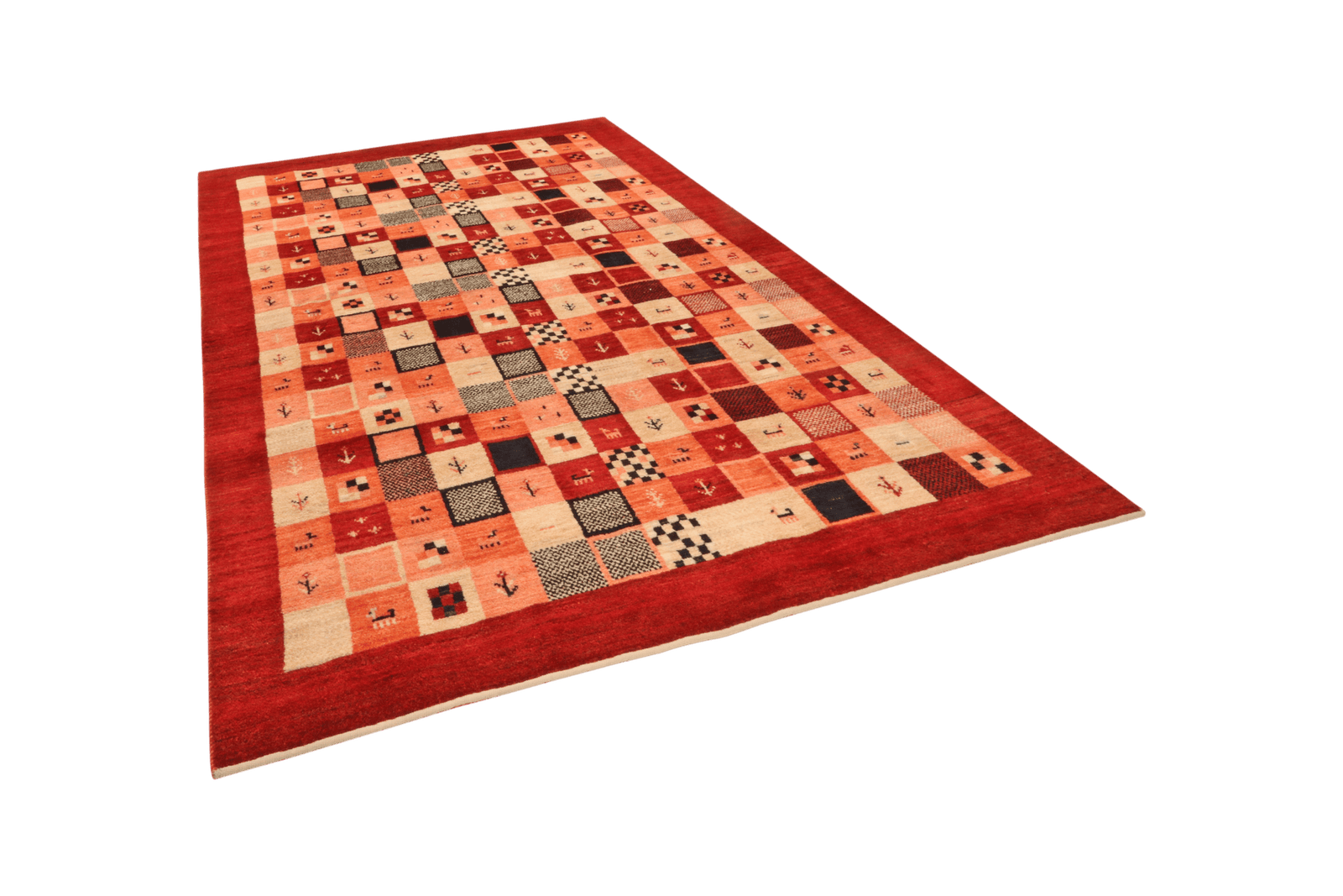 Rizbaf — Hand-knotted, 159x236 cm, Multicolor, 100% Virgin Wool | View 5