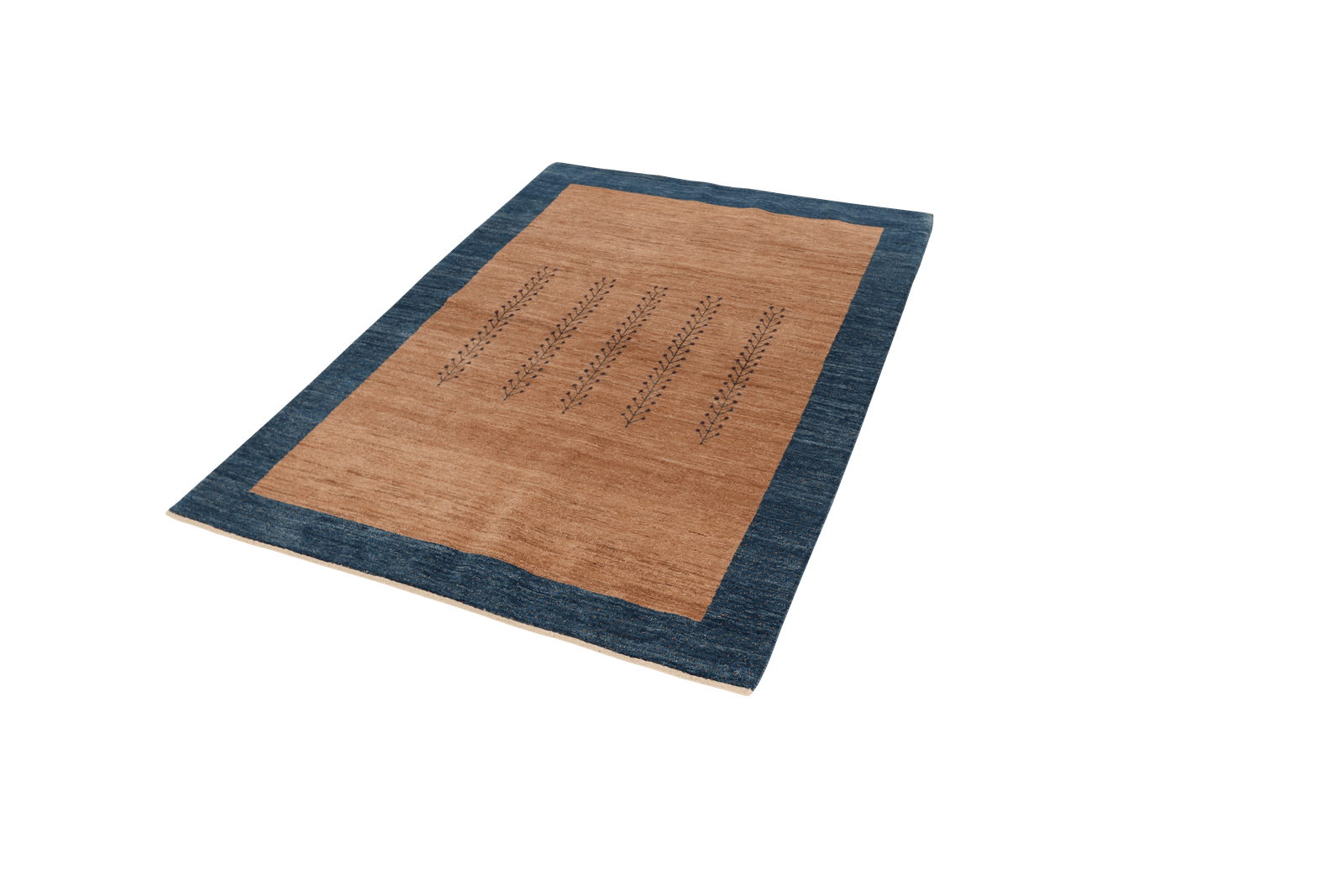 Rizbaf — Hand-knotted, 131x190 cm, Brown, 100% Virgin Wool | View 5