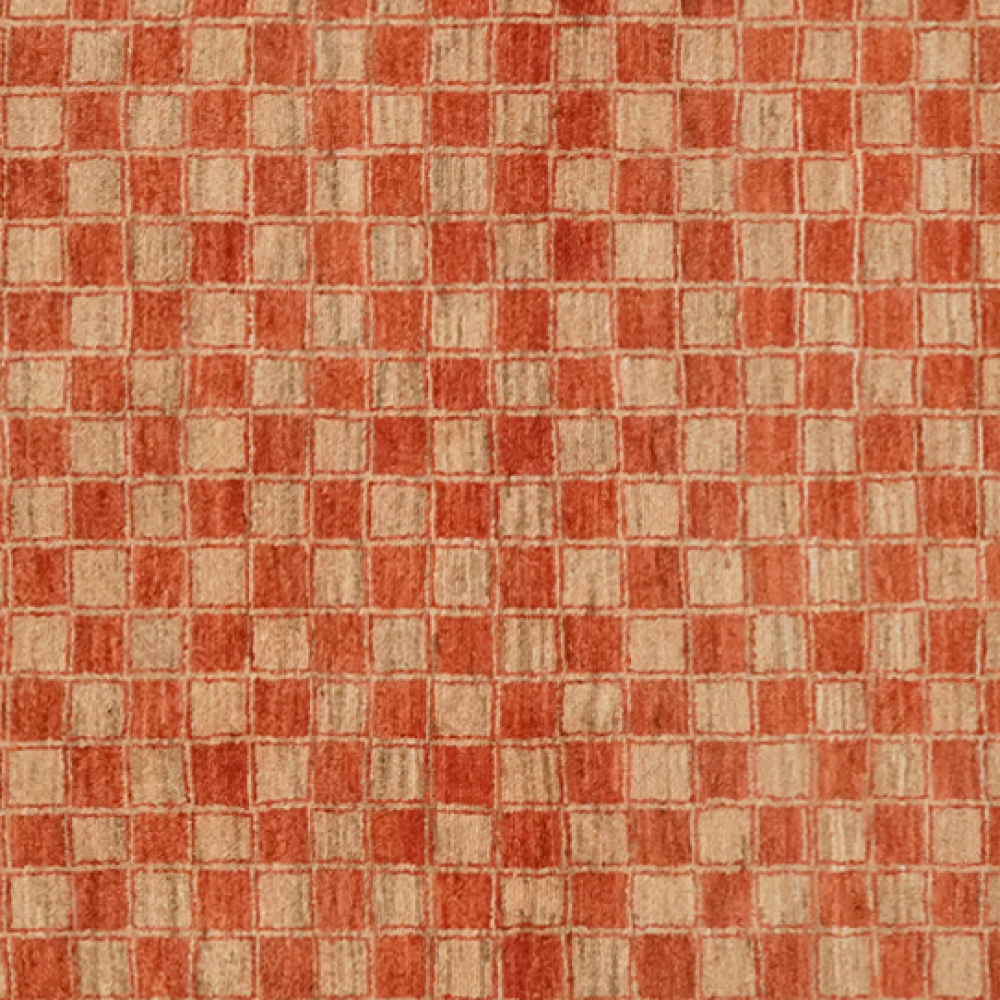 Rizbaf — Handgefertigt, 147x101 cm, Beige, 100% Virgin Wool | View 4