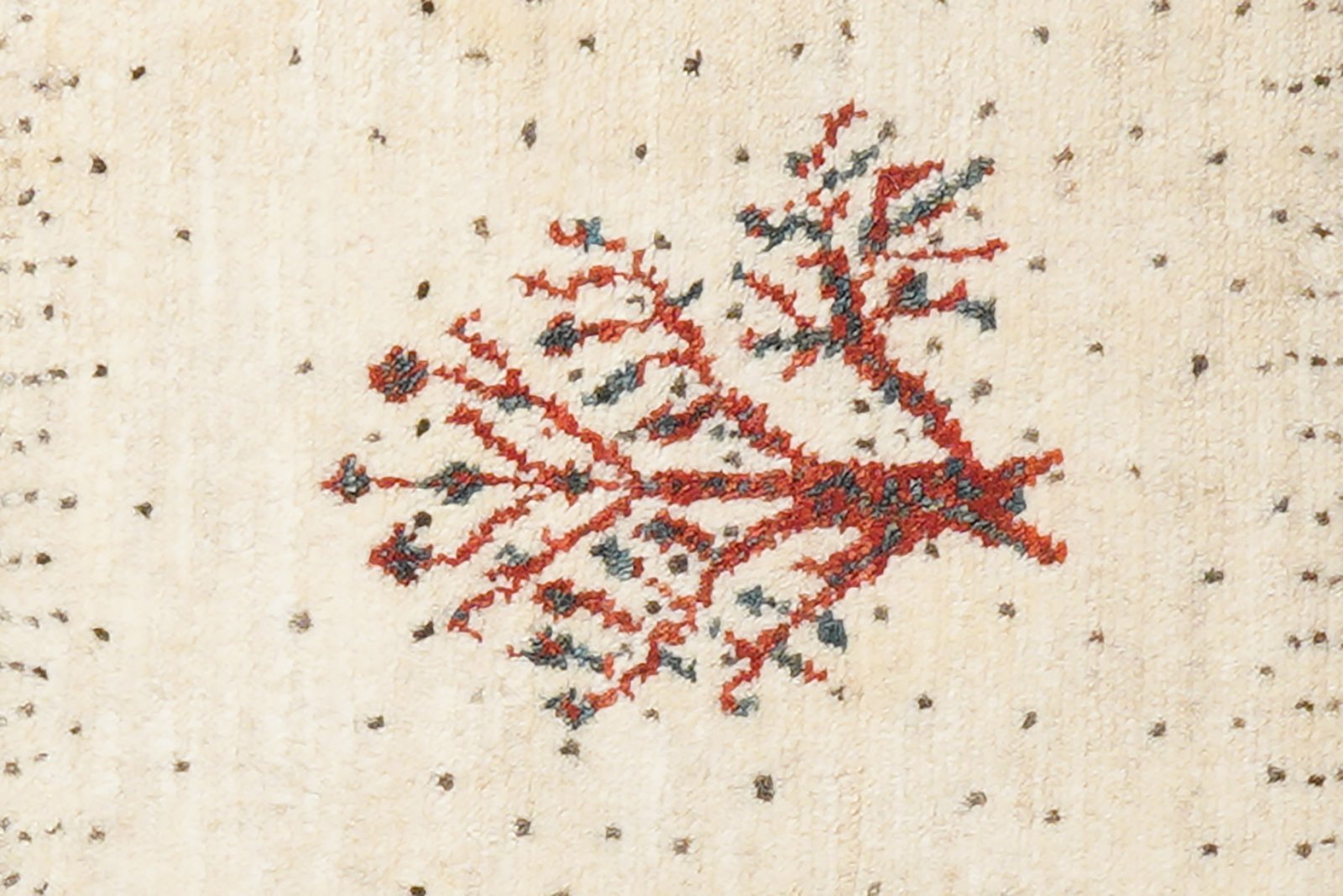 Rizbaf — Hand-knotted, 78x130 cm, Beige, 100% Virgin Wool | View 7
